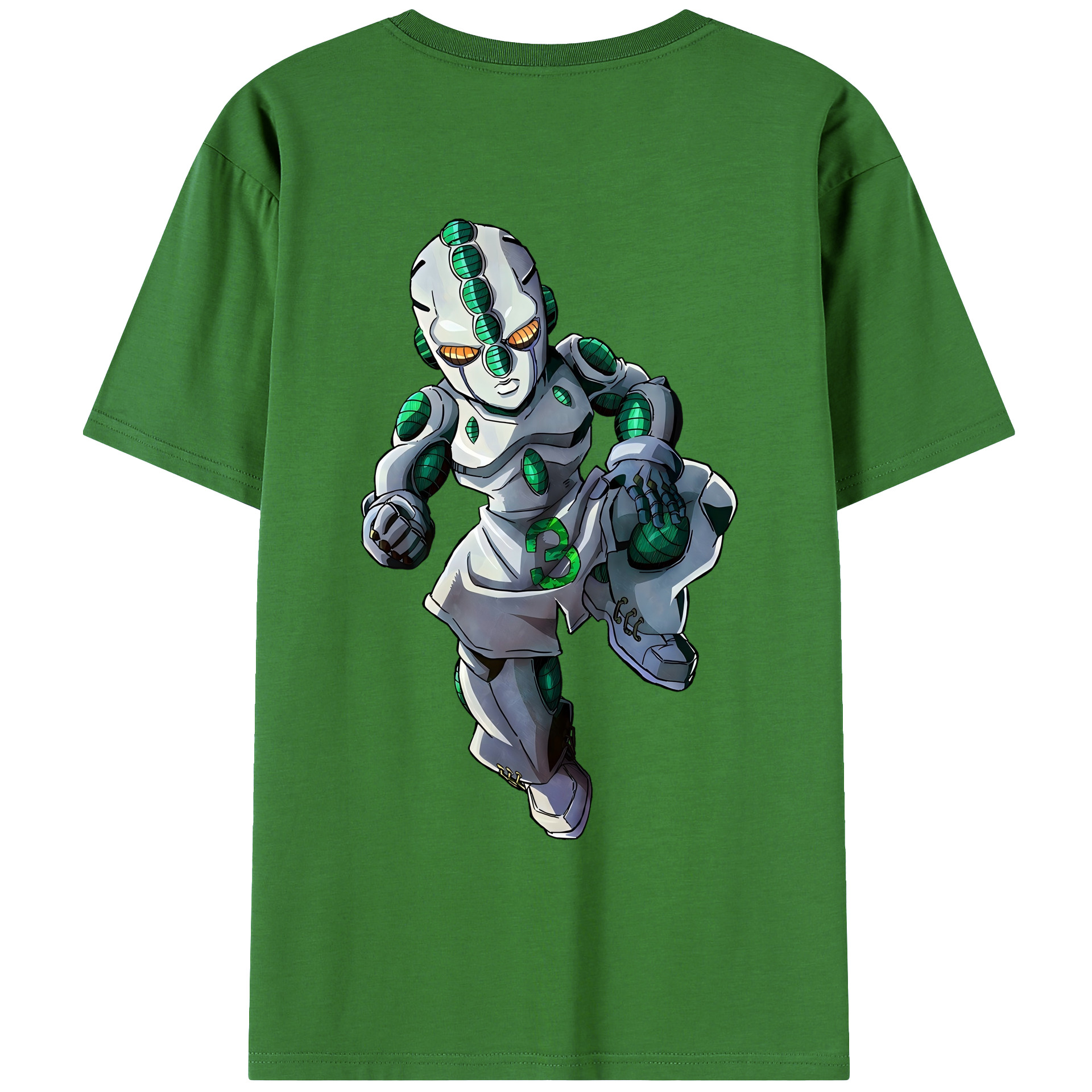 （画像用） ジョジョの奇妙な冒険 広瀨康一 JoJo's Bizarre Adventure Hirose Koichi レディース半袖Tシャツ(バックプリント)